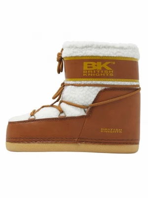 Foto van product BRITISH KNIGHTS Snowboots ' BLIZZARD ' cognac / offwhite