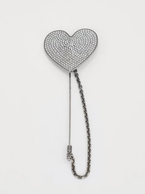 Foto van product Broche MOSCHINO zilverkleurig