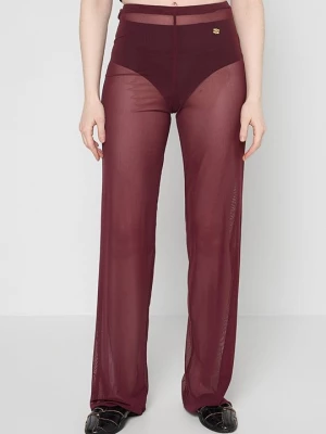 Foto van product Broek Ganni bordeauxrood