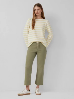 Foto van product Broek Karolin / Regular Fit / Halfhoog / Rechte pijpen s.Oliver olijfgroen