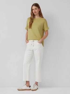Foto van product Broek Karolin / Regular Fit / Halfhoog / Rechte pijpen s.Oliver wit