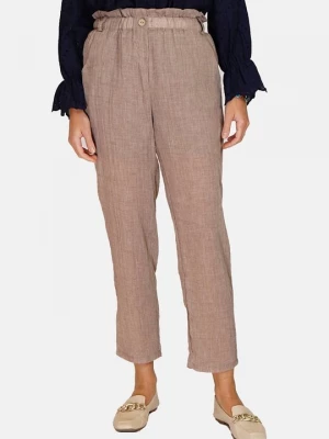 Foto van product Broek Le Jardin du Lin taupe