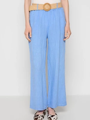 Foto van product Broek Le Monde du Lin lichtblauw