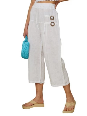 Foto van product Broek Le Monde du Lin wit