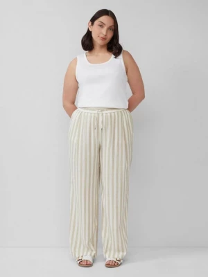 Foto van product Broek met elastische band van een lichte linnenmix s.Oliver