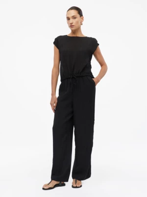 Foto van product Broek met elastische tailleband en steekzakken s.Oliver zwart