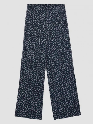 Foto van product Broek met wijde pijpen in crêpe-jersey s.Oliver