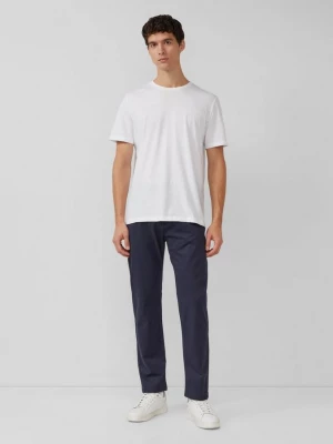Foto van product Broek Regular Fit Mid Rise Straight Leg Katoen-Stretch s.Oliver blauw