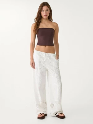 Foto van product Broek Stradivarius wit