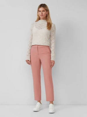 Foto van product Broek van keperstof in slim fit met elastische inzet s.Oliver roze