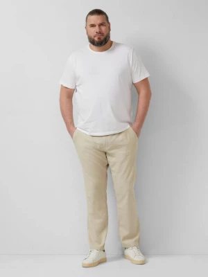 Foto van product Broek van linnenmix met een relaxte pasvorm s.Oliver beżowy