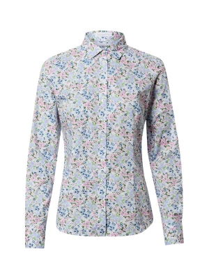 Foto van product Brookshire Blouse navy / pastelblauw / rosa / wit