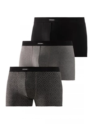 Foto van product Bruno Banani Boxershorts grijs / zwart
