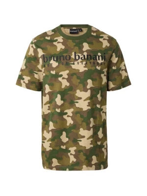 Foto van product Bruno Banani Shirt ivoor / chocoladebruin / groen / olijfgroen