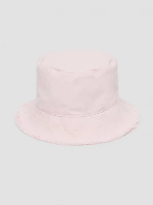 Foto van product Bucket-hat van canvas met franjes s.Oliver roze