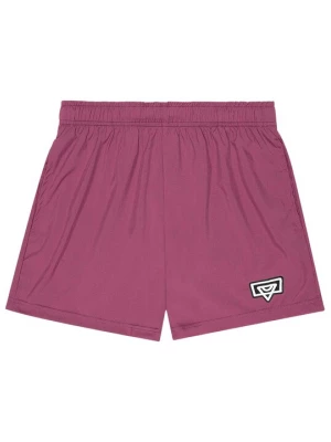 Foto van product Bucketz Broek roodviolet / zwart / wit