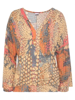 Foto van product BUFFALO Blouse beige / grijs / oranje