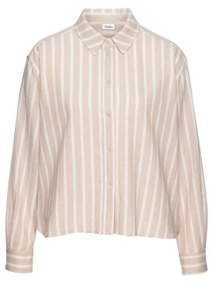 Foto van product BUFFALO Blouse sand / wit