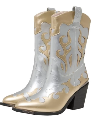 Foto van product BUFFALO Cowboylaarzen goud / zilver