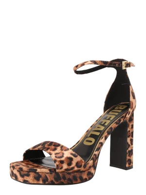 Foto van product BUFFALO Sandalen met riem 'JUNE NEAT' bruin / brokaat / zwart