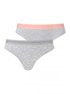 Foto van product BUFFALO Slip 'LM String' grijs / gemengde kleuren