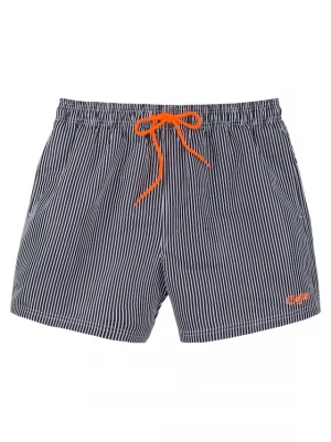 Foto van product BUFFALO Zwemshorts oranje / zwart / wit