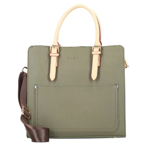 Foto van product bugatti Handtas 'Ella' beige / donkerbruin / olijfgroen