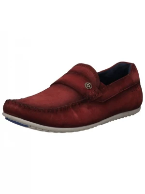 Foto van product bugatti Mocassins karmijnrood