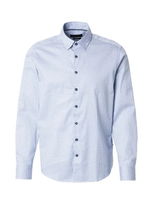 Foto van product bugatti Overhemd blauw / wit