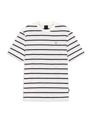 Foto van product bugatti Shirt marine / wit gemêleerd