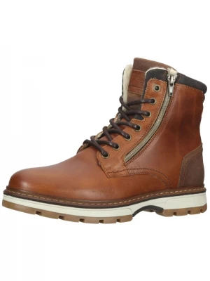 Foto van product BULLBOXER Veterlaarzen cognac
