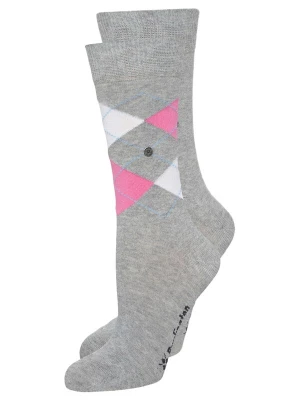 Foto van product BURLINGTON Sokken grijs / pink / wit