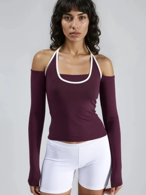 Foto van product Busem Shirt bessen / wit
