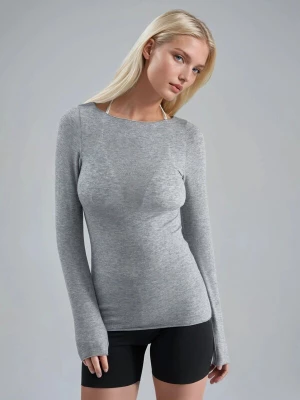Foto van product Busem Shirt grijs gemêleerd
