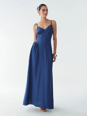 Foto van product BWLDR Avondjurk 'DAWN' blauw