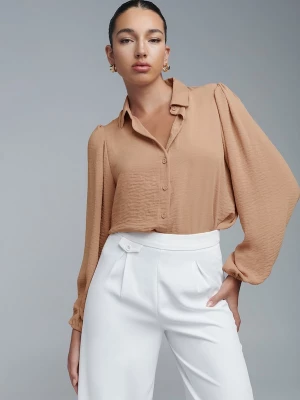 Foto van product BWLDR Blouse 'Nola' camel