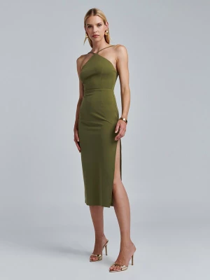 Foto van product BWLDR Cocktailjurk 'Garnia' groen
