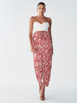 Foto van product BWLDR Rok 'MIAMI' rood / wit
