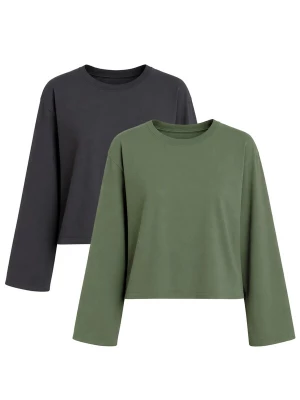 Foto van product C&City Shirt donkergrijs / groen