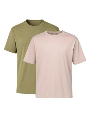 Foto van product C&City Shirt groen / poederroze