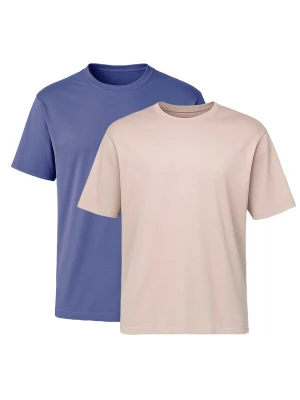 Foto van product C&City Shirt royal blue / koningsblauw / pastelroze
