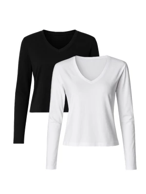 Foto van product C&City Shirt zwart / wit