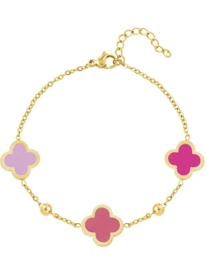 Foto van product Cala Rose Armband 'SPRING CLOVER' pink