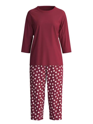Foto van product CALIDA Pyjama 'Cotton Special' wijnrood