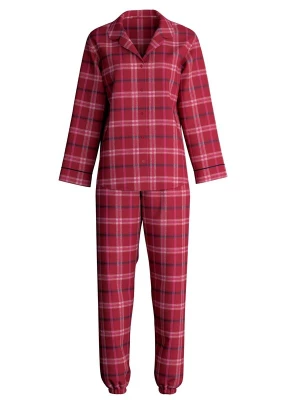 Foto van product CALIDA Pyjama 'Holiday Dreams' wijnrood