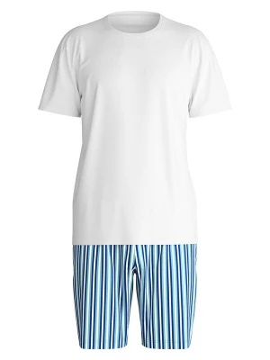 Foto van product CALIDA Pyjama kort 'Relax Streamline' wit
