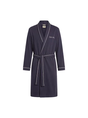 Foto van product Calvin Klein Badjas lang navy / wit