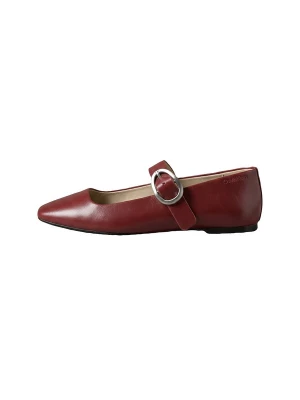 Foto van product Calvin Klein Ballerina met riempjes donkerrood