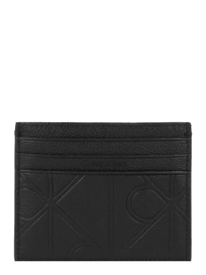 Foto van product Calvin Klein Etui 'Full-grain RFID Zip Cardholder' zwart