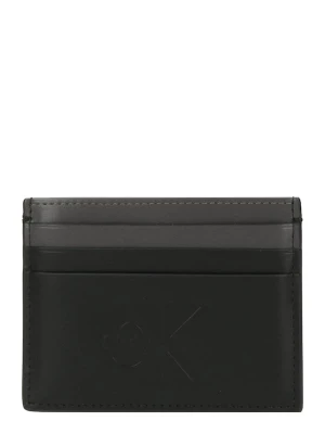 Foto van product Calvin Klein Etui 'Smooth Monologo Card' donkergrijs / zwart